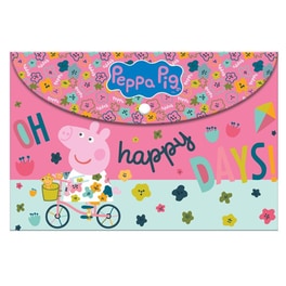 Φάκελος με Κουμπί Peppa Pig A4