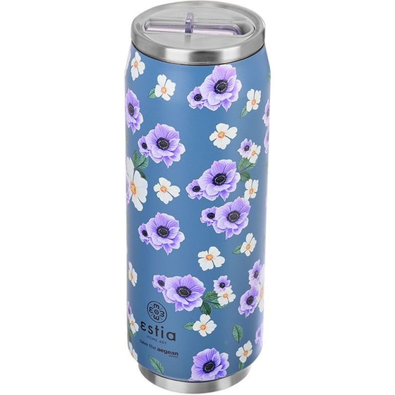 Παγούρι Θερμός Estia Home Art Save The Aegean Garden Blue 500 ml image 2