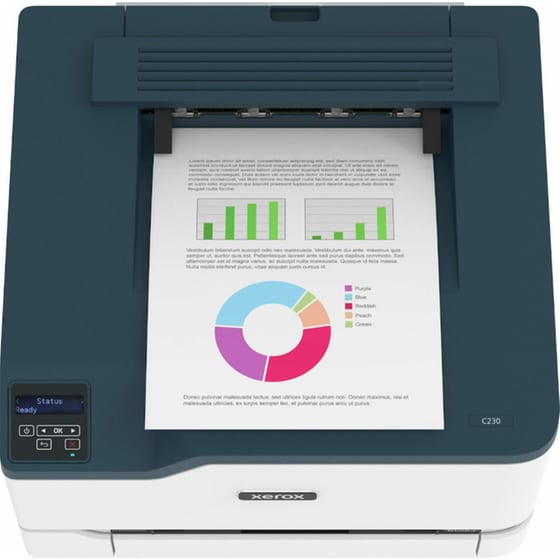 Xerox C230 Έγχρωμος Εκτυπωτής Laser A4 με WiFi, Ethernet, Duplex Print (C230V_DNI) image 2