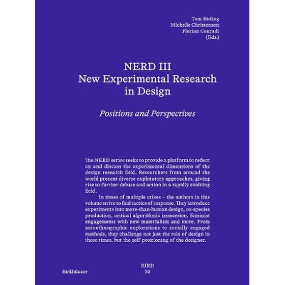 NERD III - New Experimental Research in Design image 0