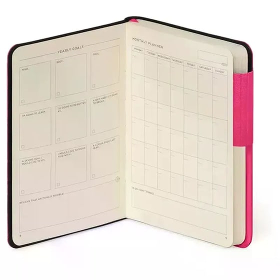 Σημειωματάριο Legami Ριγέ Small Raspberry image 3