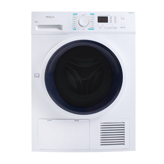 TESLA WT8H61M 8 kg με Αντλία Θερμότητας Λευκό Στεγνωτήριο Ρούχων image 0