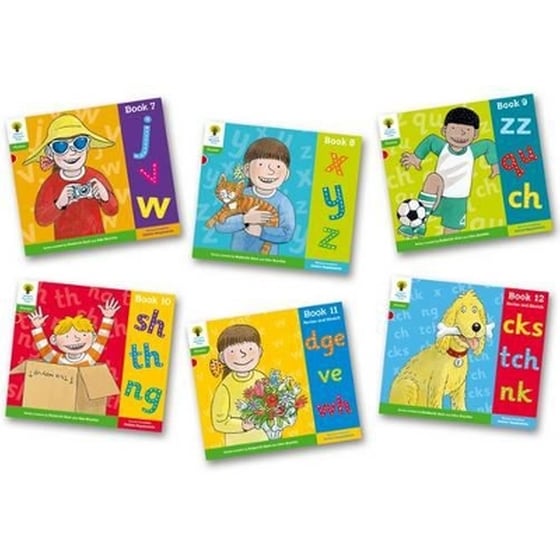 Oxford Reading Tree: Level 2: Floppy's Phonics: Sounds Books: Pack of 6 image 0