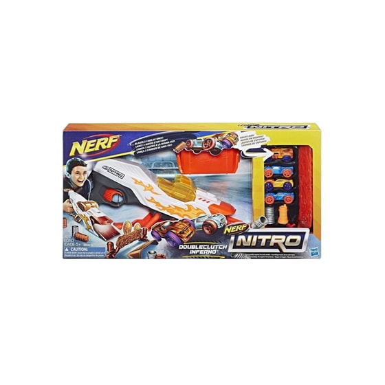 Nerf Nitro Doubleclutch Inferno Set E0858 image 3