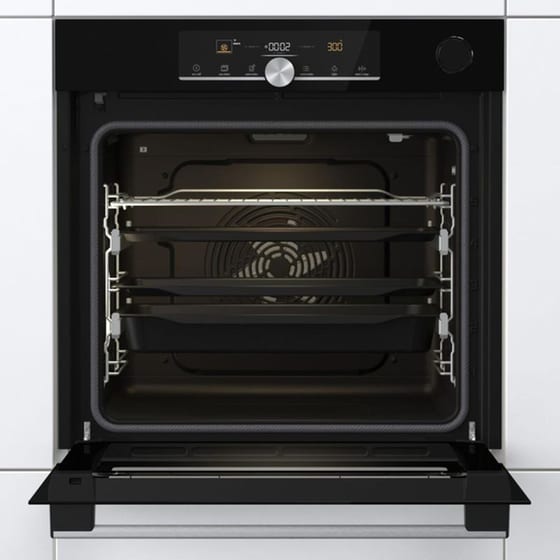 GORENJE BPSAX6747A08BGWI 77 Lt Μαύρο Εντοιχιζόμενος Φούρνος Άνω Πάγκου image 4