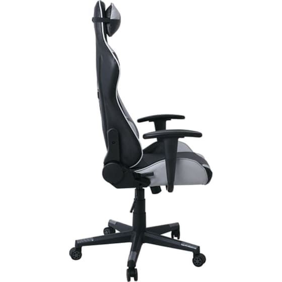 Καρέκλα Gaming Woodwell BF8000 από Τεχνητό Δέρμα - Μαύρη/ Γκρι image 3
