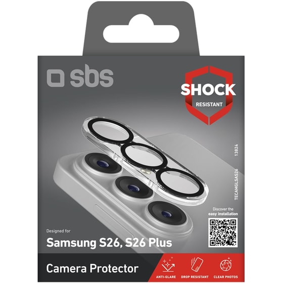 Προστατευτικό καμερών Samsung Galaxy S26/Galaxy S26 Plus - SBS Camera Lens Protector image 1