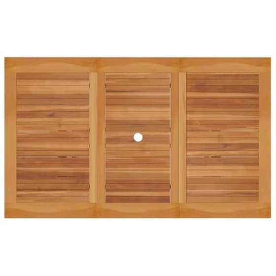 Vidaxl Σετ Τραπεζαρίας Κήπου 5 Τεμαχίων Από Μασίφ Ξύλο Teak image 5