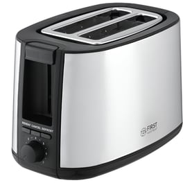 FIRST AUSTRIA FA-5369-4 2 Θέσεων 750W Ασημί Φρυγανιέρα