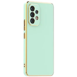Θήκη Σιλικόνης Samsung Galaxy A32 5g - Bodycell Gold Plated - Πράσινο