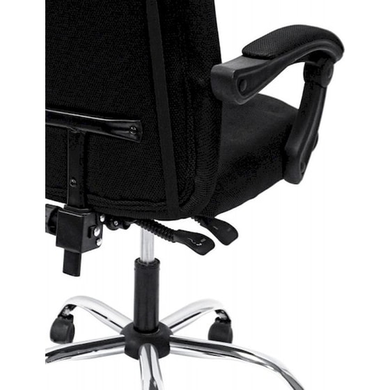 Καρέκλα Γραφείου 24Mall Crone από Ύφασμα Mesh - Μαύρη image 4