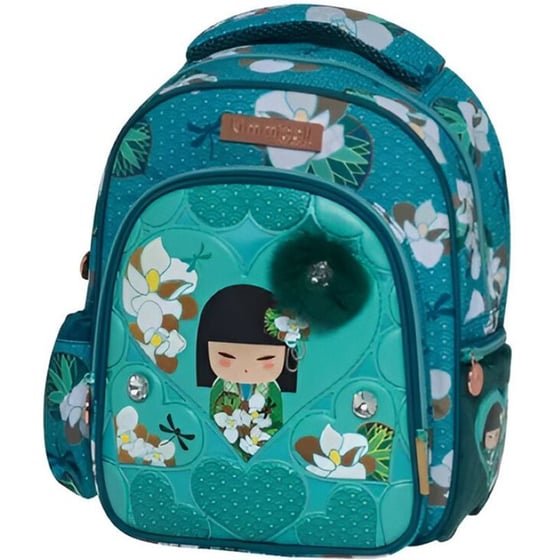 Τσάντα Πλάτης Graffiti Kimmidoll 2 Θηκών Τυρκουάζ image 0