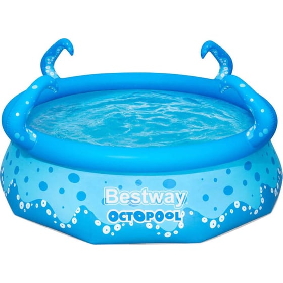 Φουσκωτή Οικογενειακή Πισίνα Bestway Easy Set Octopool 3153 Lt - Μπλε image 0