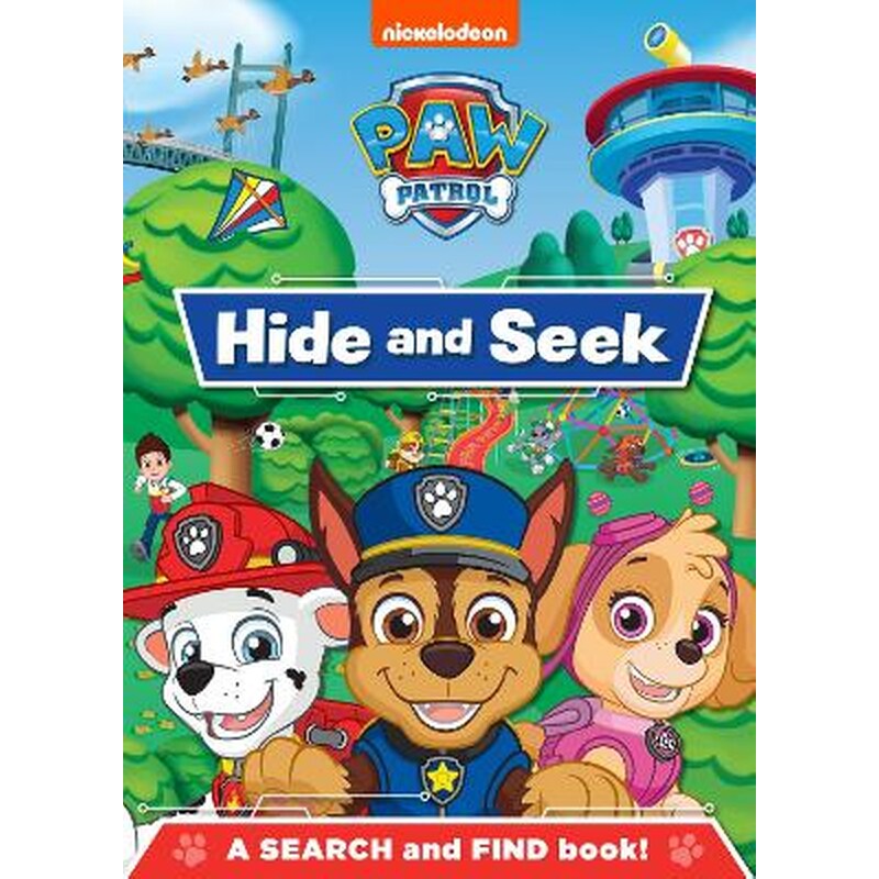PAW Patrol Hide and Seek: A Search and Find Book