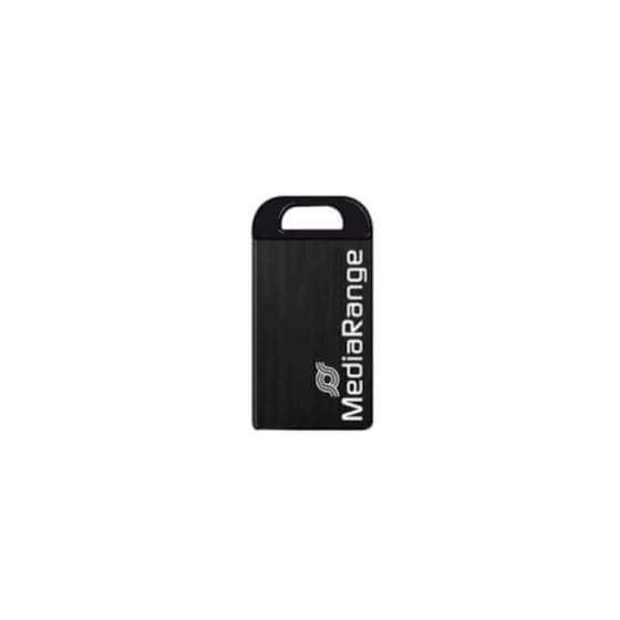 MediaRange 64GB USB 2.0 Stick Μαύρο image 0