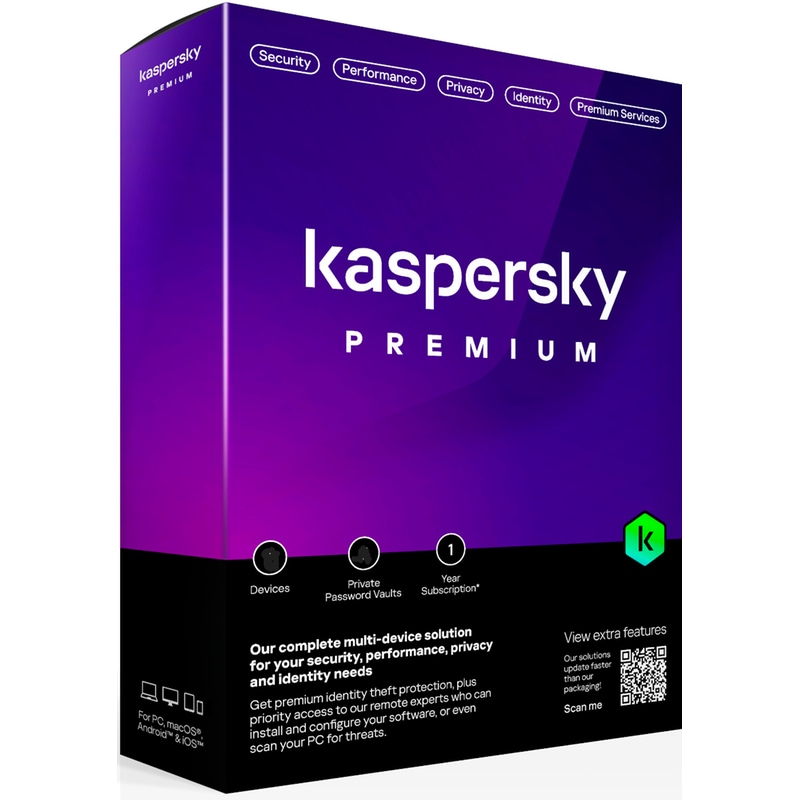 KASPERSKY Kaspersky Antivirus Premium 1 χρήστης - 1 έτος