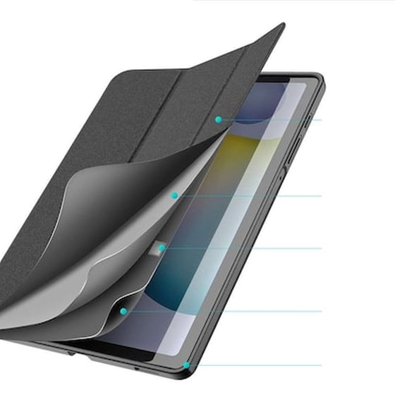 Θήκη Tablet Samsung Galaxy Tab S6 Lite - Dux Ducis Domo Series Flip - Black image 8