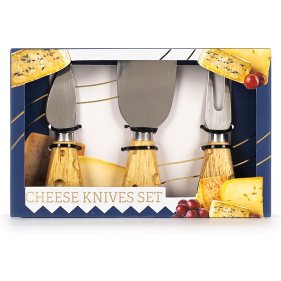 Σετ Εργαλεία Κοπής Τυριών Tri-Coastal Design - 3 Τμχ image 0