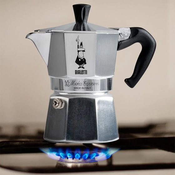 Μηχανή Espresso BIALETTI Moka Express Ασημί image 4