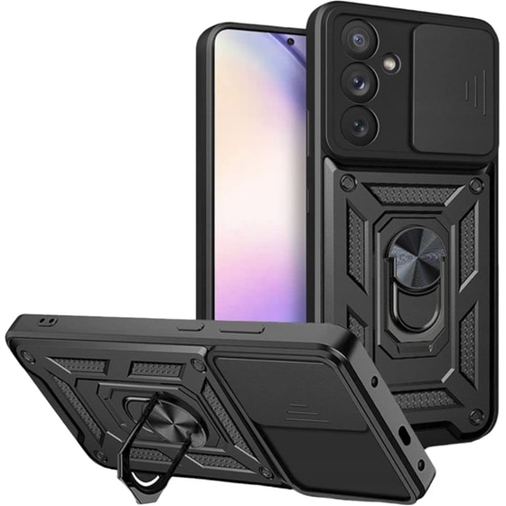 Θήκη Samsung Galaxy A54 - Tech-Protect Camshield Pro - Μαύρο image 0
