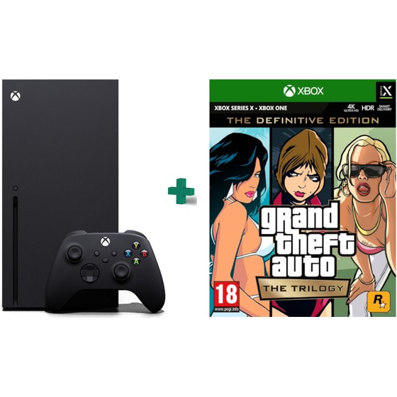 Microsoft Xbox Series X & Grand Theft Auto: The Trilogy - The Definitive Edition image 0