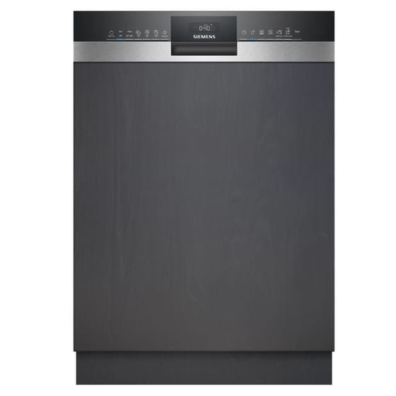 SIEMENS iQ300 SN53ES27VE για 14 Σερβίτσια Εντοιχιζόμενο Πλυντήριο Πιάτων Μαύρο/Inox image 0