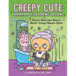 Creepy Cute Horror Coloring Book