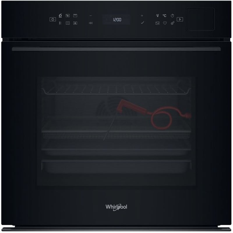 Whirlpool WOI7A8FPT1SBA Black Εντοιχιζόμενος φούρνος