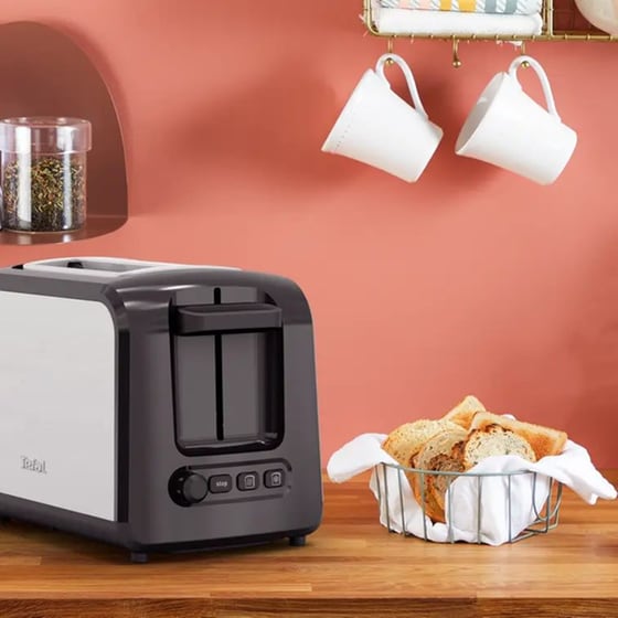 TEFAL TT410D 2 Θέσεων 850W Μαύρο/Ασημί Φρυγανιέρα image 6