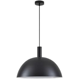 Φωτιστικό Οροφής Μονόφωτο Homelighting 77-8501 Μεταλλικό Φ50x34-300 cm - Μαύρο
