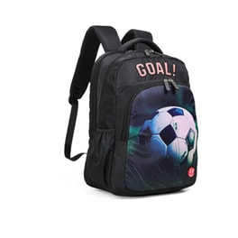 Τσάντα Πλάτης Lycsac Large Football Μαύρη