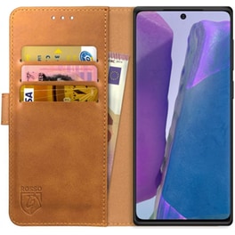 Θήκη Samsung Galaxy Note 20 - Rosso Element PU - Light Brown
