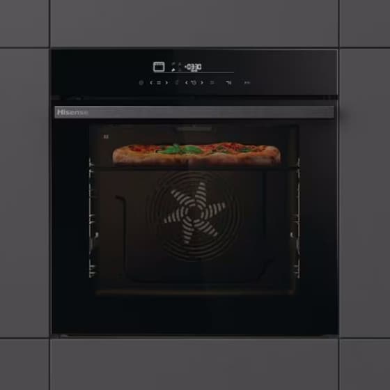 HISENSE HI6431BFZ & HO66F 77 Lt Μαύρο Εντοιχιζόμενος Σετ Φούρνος και Εστία image 6