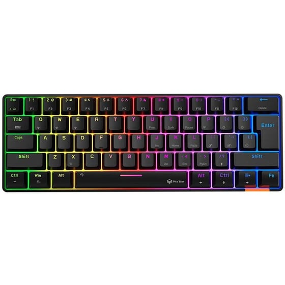 Meetion Mt-mk005bt Bluetooth Μηχανικό Gaming  Πληκτρολόγιο Us Μαύρο image 0