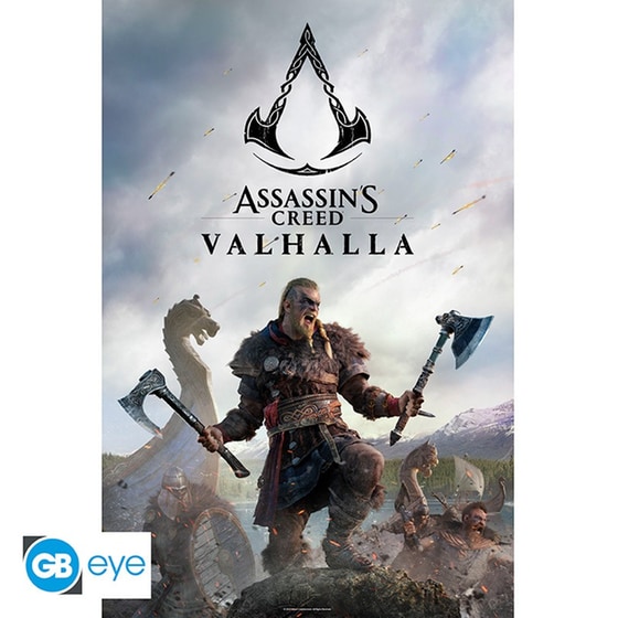 Αφίσα Assassin's Creed Valhalla Raid Κάθετη 61 x 91.5 cm image 0