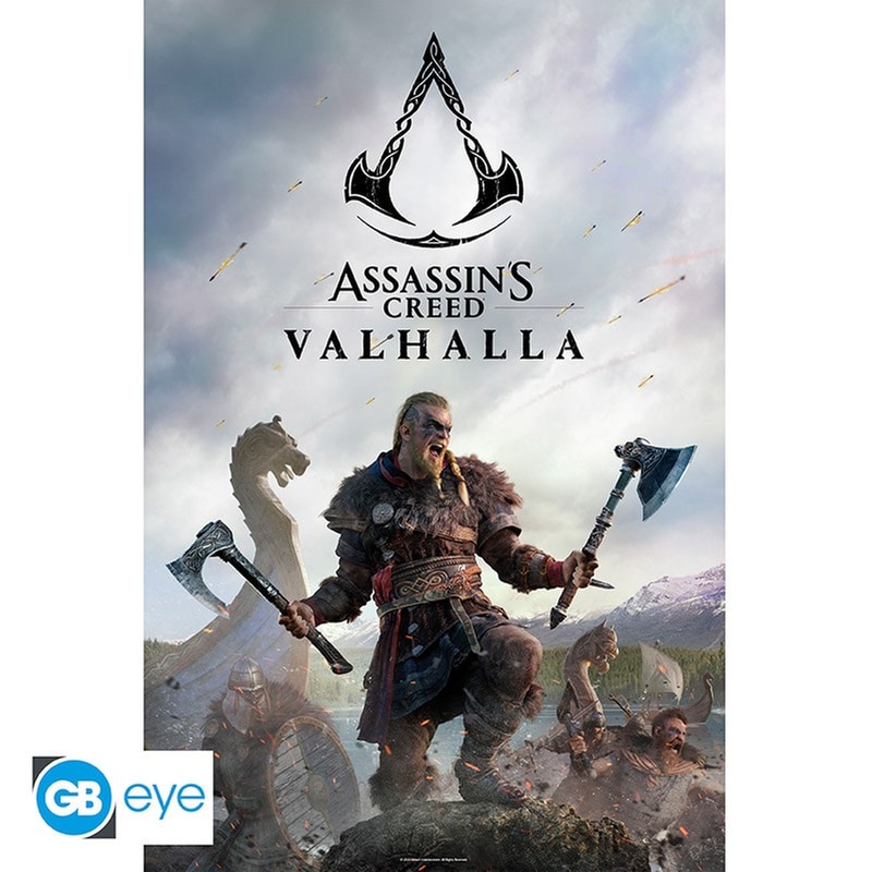 Αφίσα Assassins Creed Valhalla Raid Κάθετη 61 x 91.5 cm ABYSSE CORP