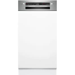BOSCH SPI2HKS02E για 10 Σερβίτσια Ασημί Εντοιχιζόμενο Πλυντήριο Πιάτων
