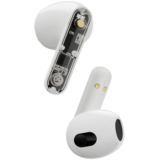 Ακουστικά Bluetooth Streetz T150 - Transparent White image 4