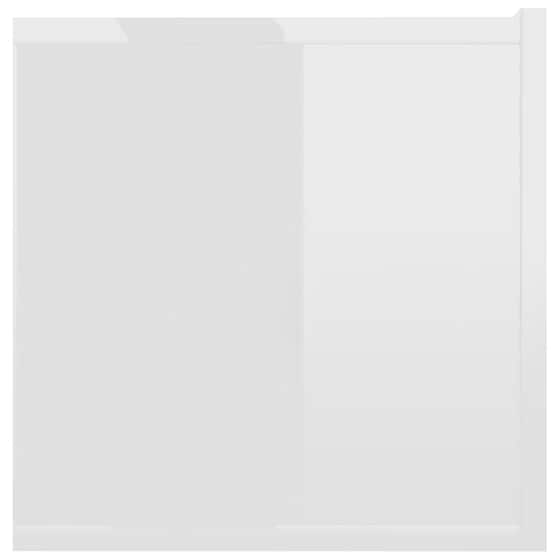 Έπιπλο Τηλεόρασης VidaXL από Μοριοσανίδα 120x30x30cm - Λευκό image 4