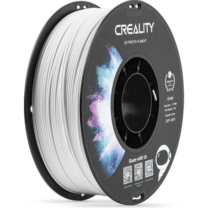Creality Νήμα 3D Εκτυπωτή ABS 1kg 1.75mm - Λευκό
