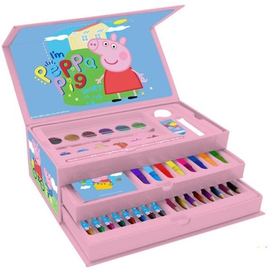 Βαλιτσάκι Ζωγραφικής Διακάκης Peppa Pig image 0