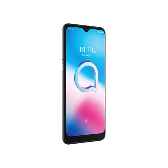 Alcatel 3L (2020) 64GB 4G Dual Sim Smartphone - Dark Chrome image 1