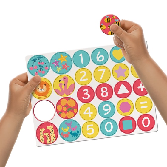 AS Magnet Box Ξύλινος Μαγνητικός Επιδαπέδιος Πίνακας 2 Όψεων Για 3+ Χρονών image 2