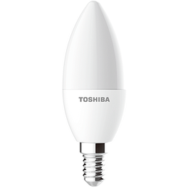 Λάμπες LED Toshiba C37 E14 4.7W 4000K 3Τμχ - Φυσικό Λευκό