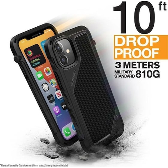 Θήκη Apple iPhone 12 Mini - Catalyst Vibe Impact Case - Black image 2