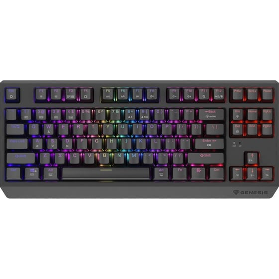 Genesis Thor 230 Gaming Μηχανικό Ενσύρματο USB Πληκτρολόγιο RGB Blue (US) image 0