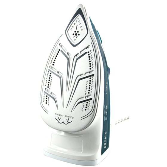Σίδερο Ατμού SINGER STI-1715 Ocean 2000W Μπλε image 2