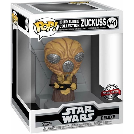 Funko Pop! Star Wars - Bounty Hunters Collection - Zuckuss #441 image 2