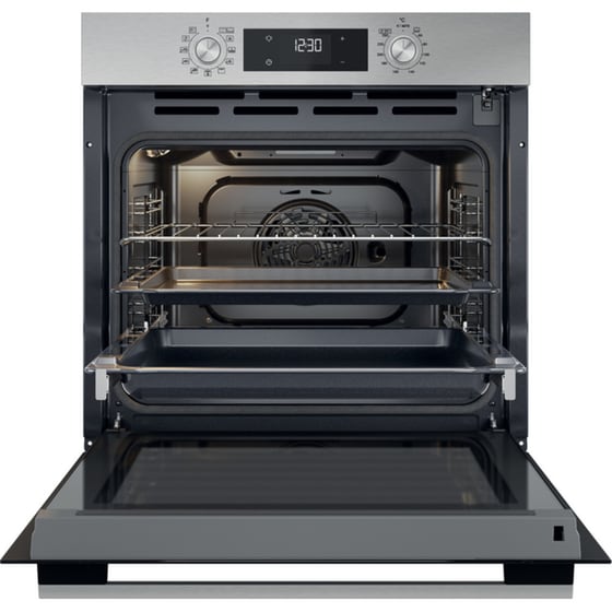 WHIRLPOOL OMK58RU1X 71 Lt Inox Εντοιχιζόμενος Φούρνος Άνω Πάγκου image 1
