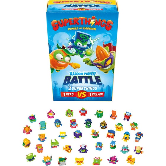 Superthings Μικροπλάσματα Power Battle Σετ 2&nbsp;Φιγούρες - Τυχαία Επιλογή image 2